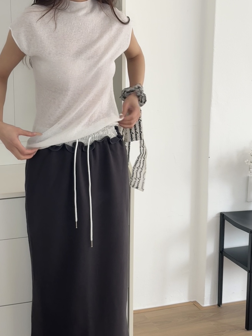 BUTTER-P韓國直郵實拍女裝新品職業時尚26春夏熱賣人氣T恤BUTTER-PT恤