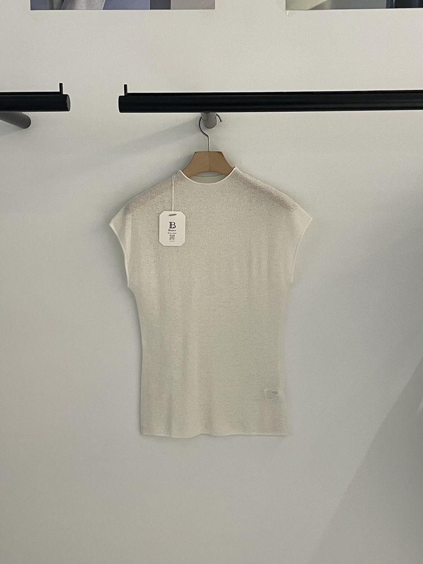 BUTTER-P韓國直郵實拍女裝新品職業時尚26春夏熱賣人氣T恤BUTTER-PT恤圖色1