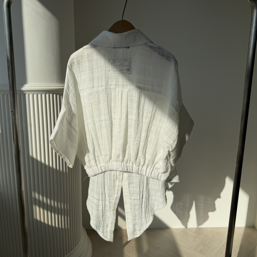 PALETTE-Q韓國東大門直郵女裝新品休閑職業人氣襯衫蕾絲衫PALETTE-Q襯衫/蕾絲衫