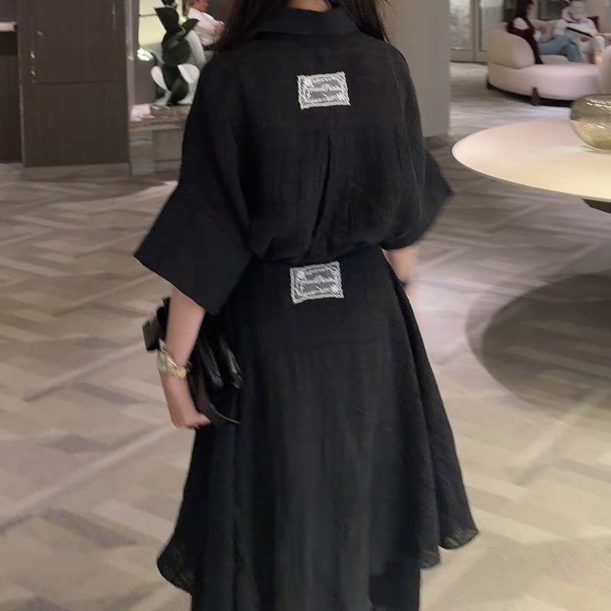 PALETTE-Q韓國東大門直郵女裝新品休閑職業人氣襯衫蕾絲衫PALETTE-Q襯衫/蕾絲衫