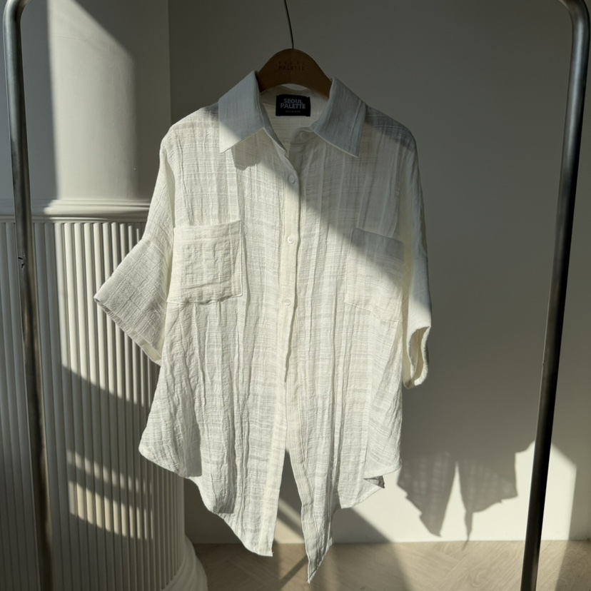 PALETTE-Q韓國東大門直郵女裝新品休閑職業人氣襯衫蕾絲衫PALETTE-Q襯衫/蕾絲衫圖色1