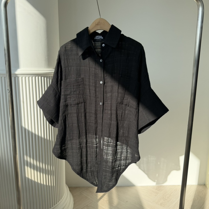 PALETTE-Q韓國東大門直郵女裝新品休閑職業人氣襯衫蕾絲衫PALETTE-Q襯衫/蕾絲衫圖色2