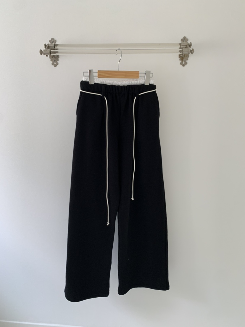 BETONE韓國東大門代購女裝新款時尚推薦熱賣休閑褲含腰繩BETONE休閑褲圖色2