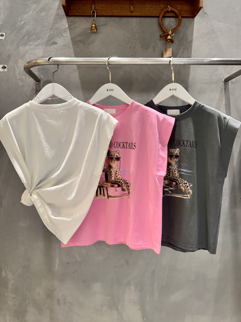 KIFF韓國直郵實拍女士新品熱賣時尚人氣推薦吊帶背心豹紋KIFF吊帶/背心