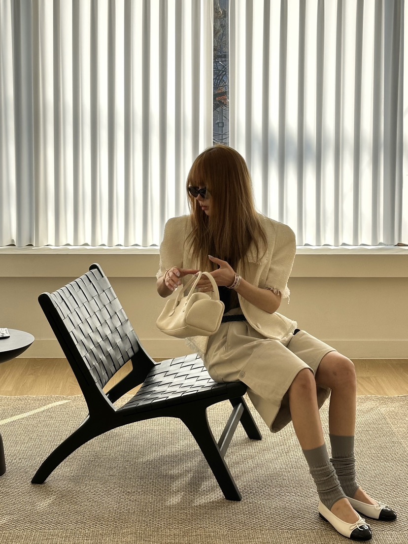 ZEROZERO韓國直郵實拍女士新品人氣時尚26春夏夾克粗花呢流蘇ZEROZERO夾克