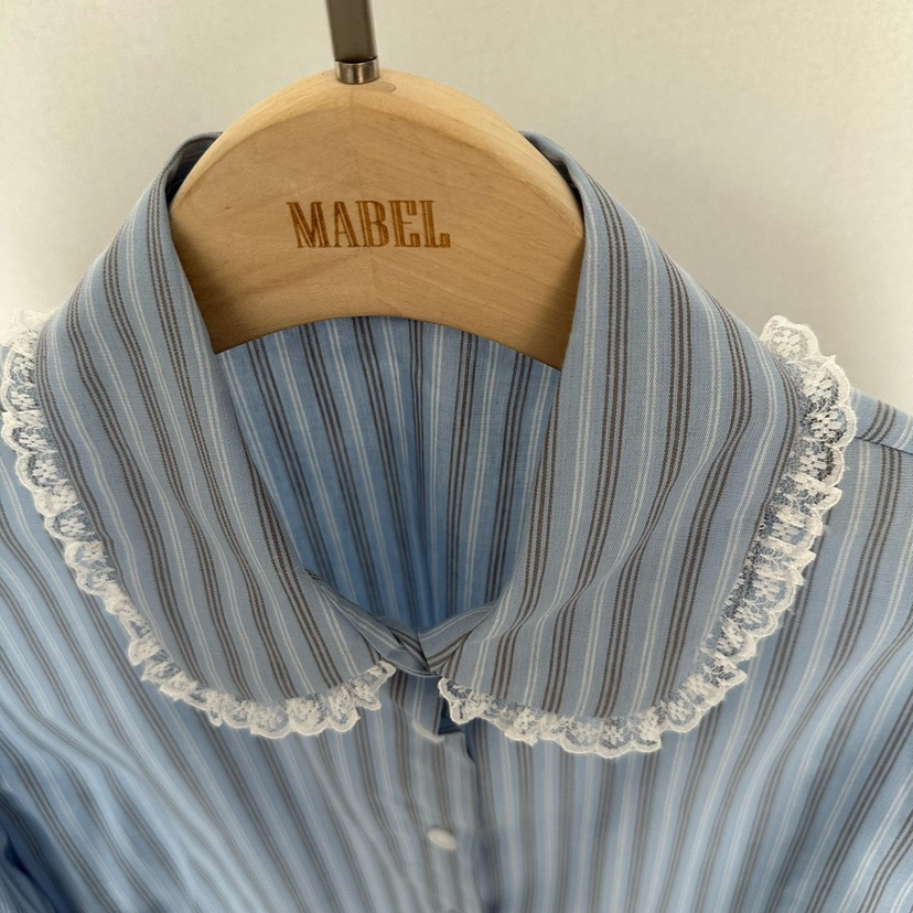 SOUIT韓國直郵實拍女裝新品推薦26春夏休閑時尚襯衫蕾絲衫SOUIT by mabel-L襯衫/蕾絲衫