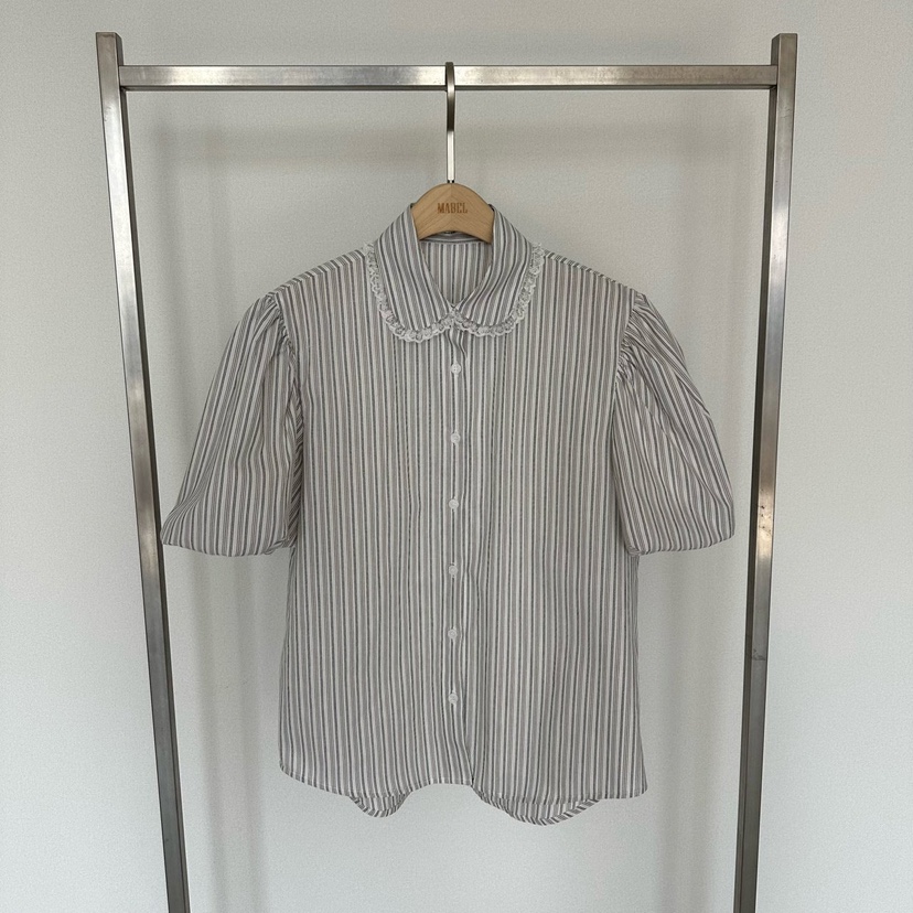 SOUIT韓國直郵實拍女裝新品推薦26春夏休閑時尚襯衫蕾絲衫SOUIT by mabel-L襯衫/蕾絲衫圖色1