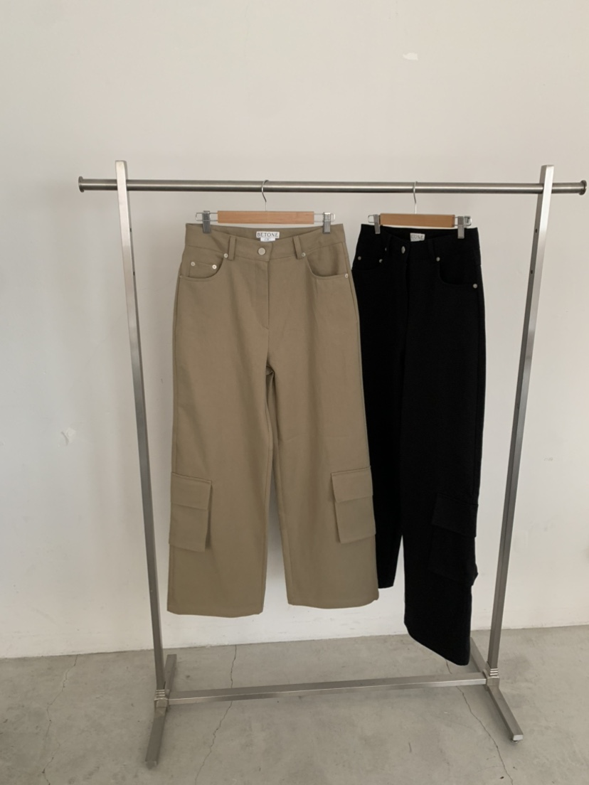 BETONE韓國直郵實拍女裝新款休閑時尚人氣推薦休閑褲口袋BETONE休閑褲