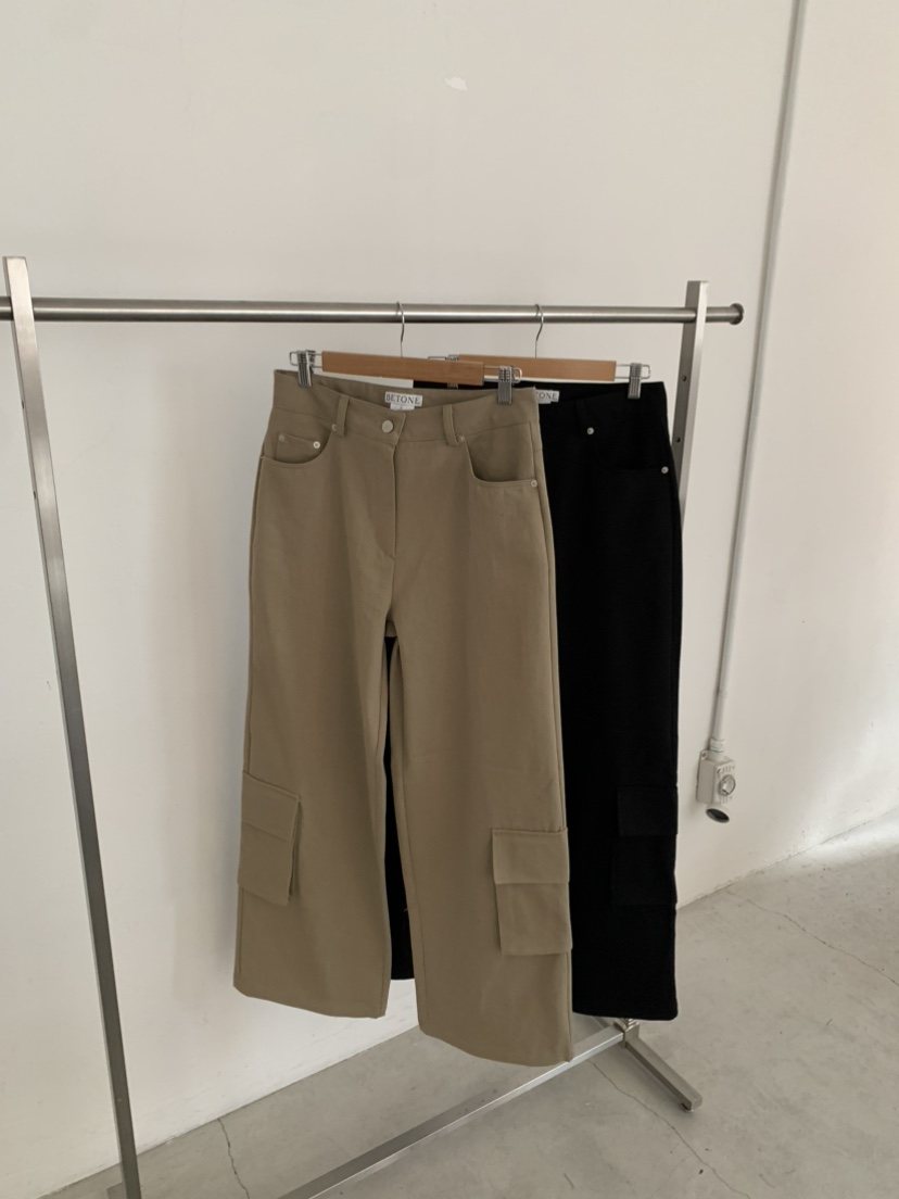 BETONE韓國直郵實拍女裝新款休閑時尚人氣推薦休閑褲口袋BETONE休閑褲
