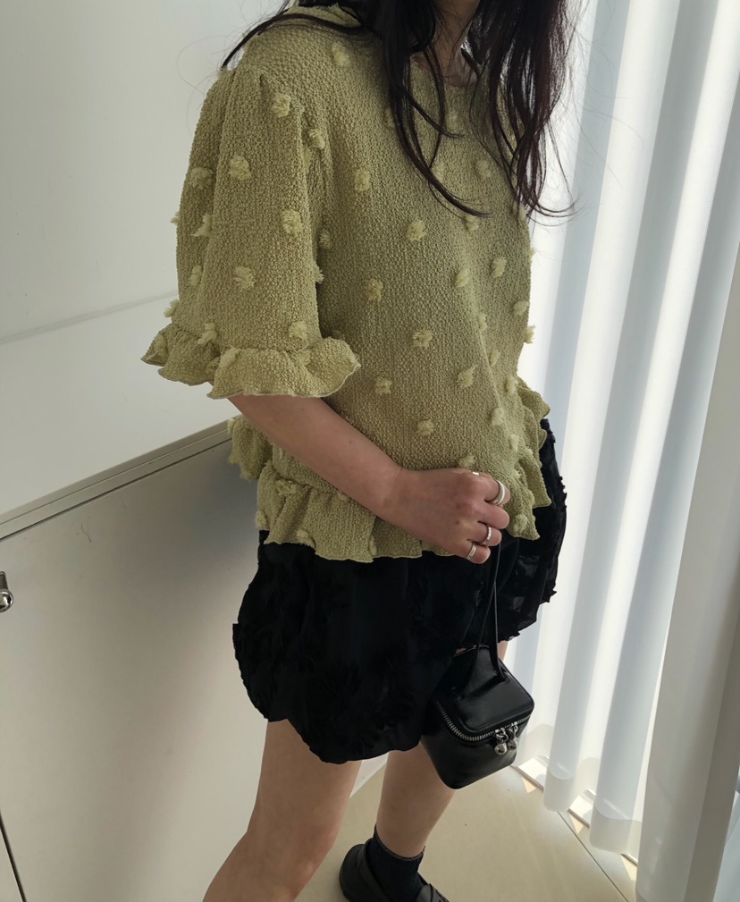 MELTED-P韓國直郵女裝新品人氣職業時尚熱賣休閑26春夏T恤MELTED-PT恤