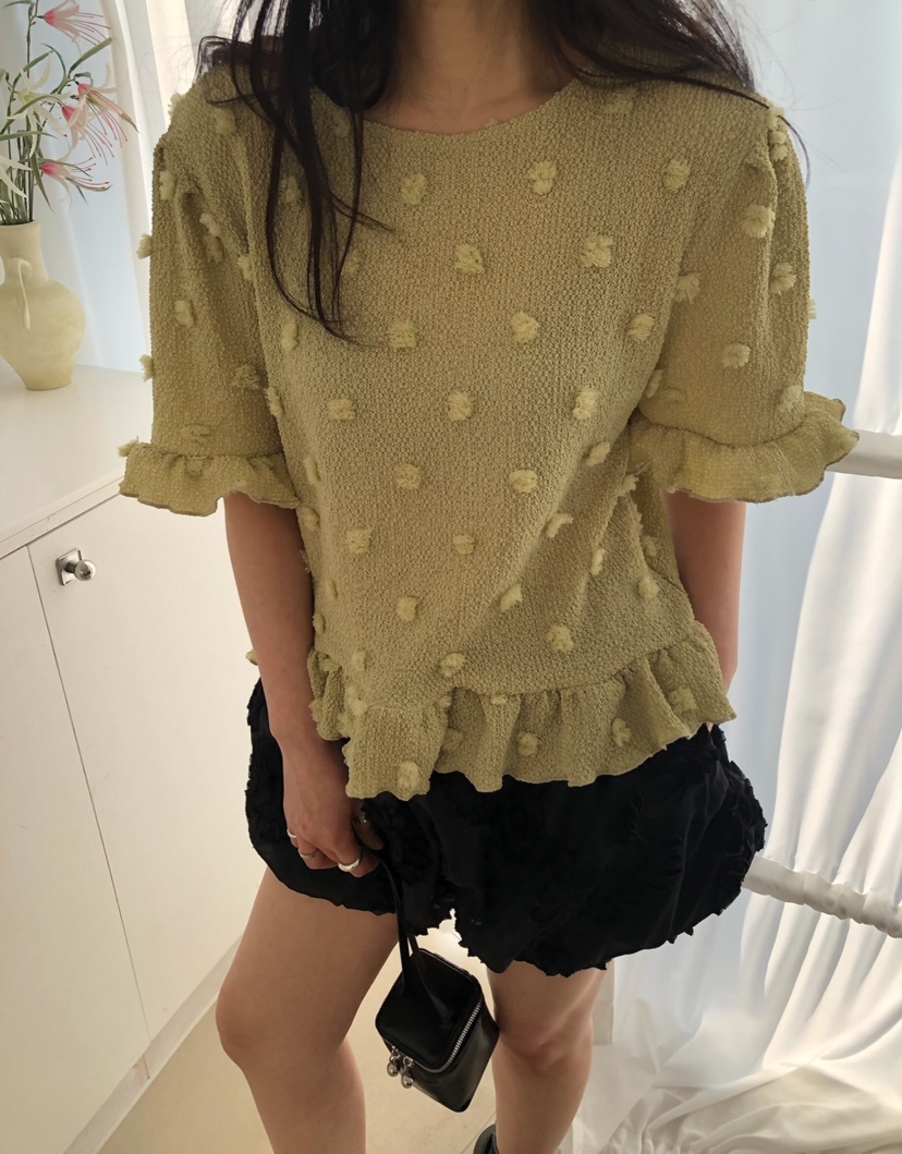 MELTED-P韓國直郵女裝新品人氣職業時尚熱賣休閑26春夏T恤MELTED-PT恤