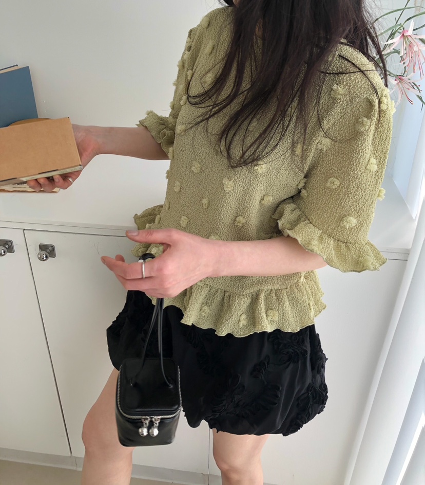 MELTED-P韓國直郵女裝新品人氣職業時尚熱賣休閑26春夏T恤MELTED-PT恤