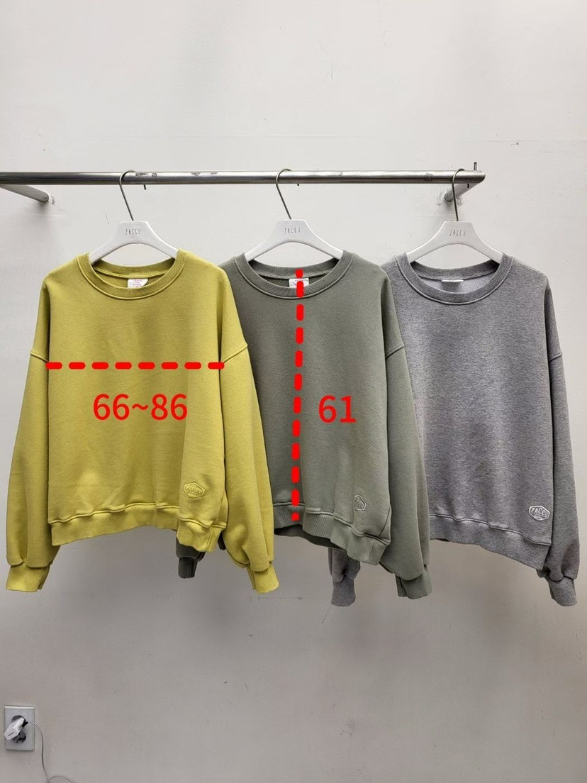 ZACCU韓國直郵女裝新款時尚推薦熱賣26春夏休閑職業衛衣刺繡ZACCU衛衣