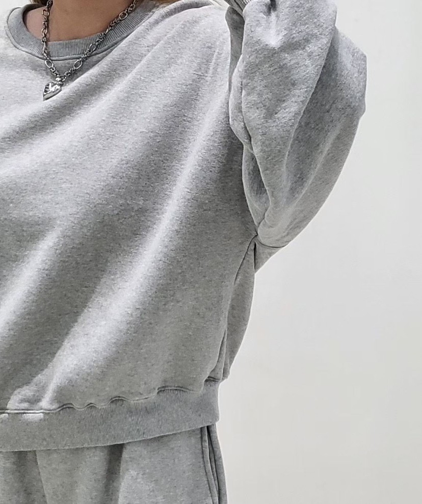 ZACCU韓國直郵女裝新款時尚推薦熱賣26春夏休閑職業衛衣刺繡ZACCU衛衣