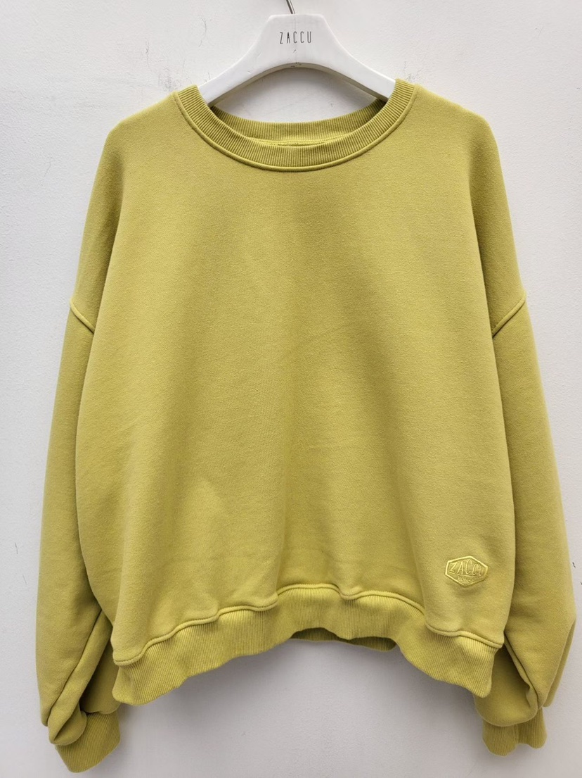 ZACCU韓國直郵女裝新款時尚推薦熱賣26春夏休閑職業衛衣刺繡ZACCU衛衣圖色1