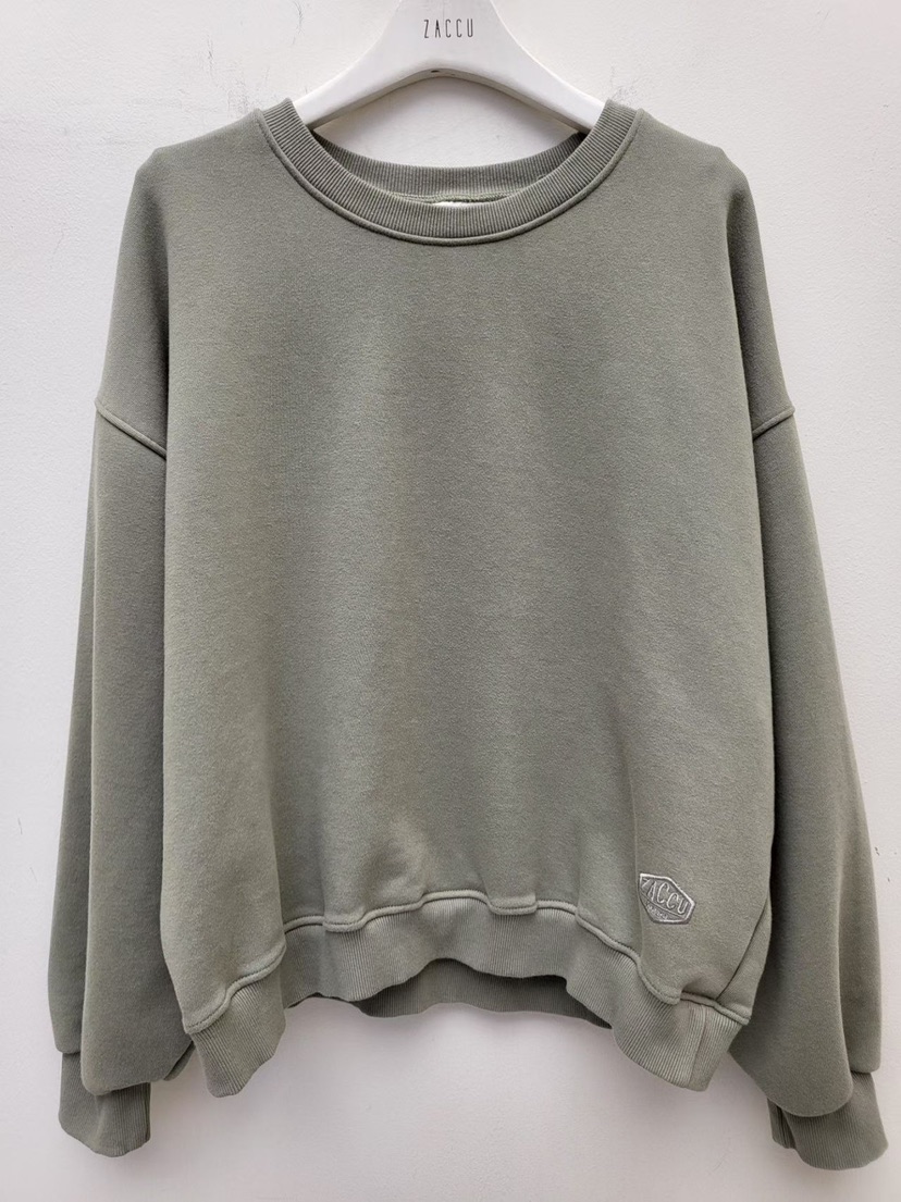 ZACCU韓國直郵女裝新款時尚推薦熱賣26春夏休閑職業衛衣刺繡ZACCU衛衣圖色2