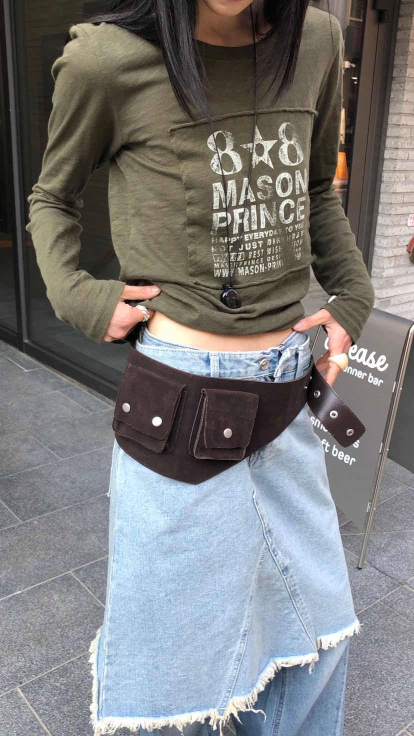 OVER RICH韓國東大門直郵女裝新品時尚推薦26春夏長袖T恤OVER RICH長袖T恤