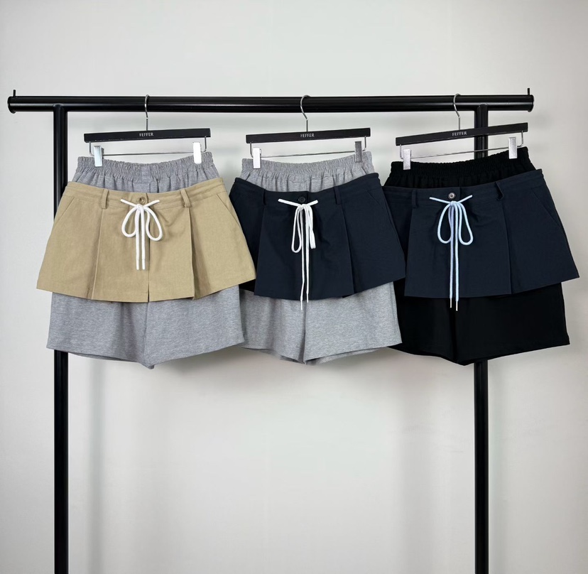 FEFFER韓國代購女裝新品休閑職業熱賣推薦時尚26春夏裙褲FEFFER裙褲