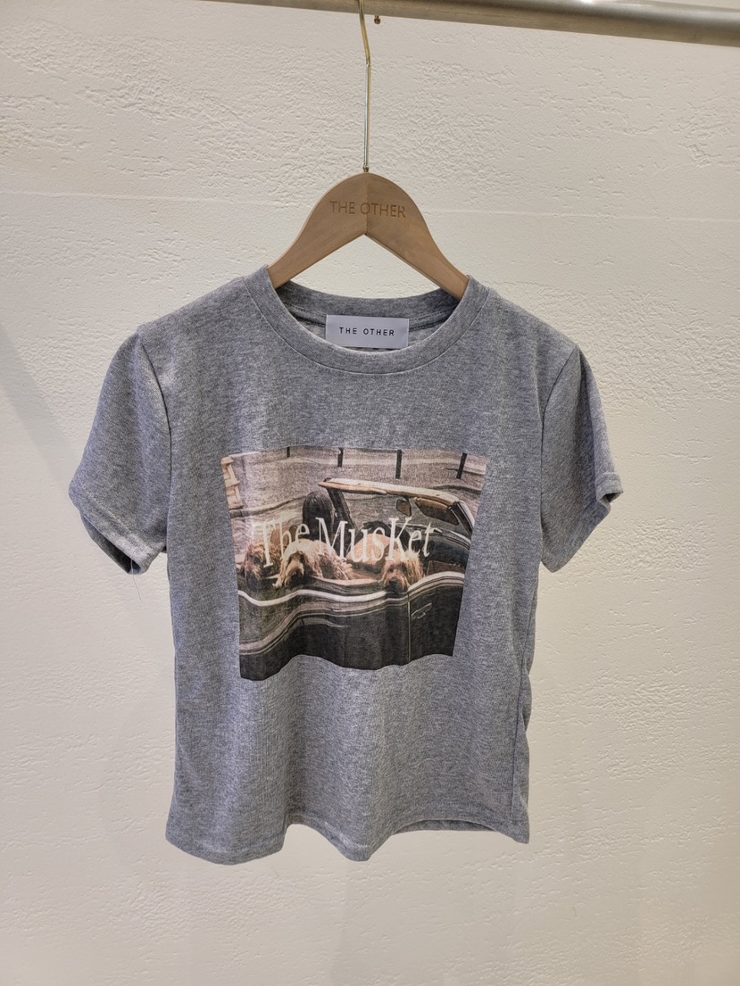 THE OTHER韓國直郵女裝新品休閑推薦人氣熱賣時尚26春夏T恤THE OTHERT恤圖色1