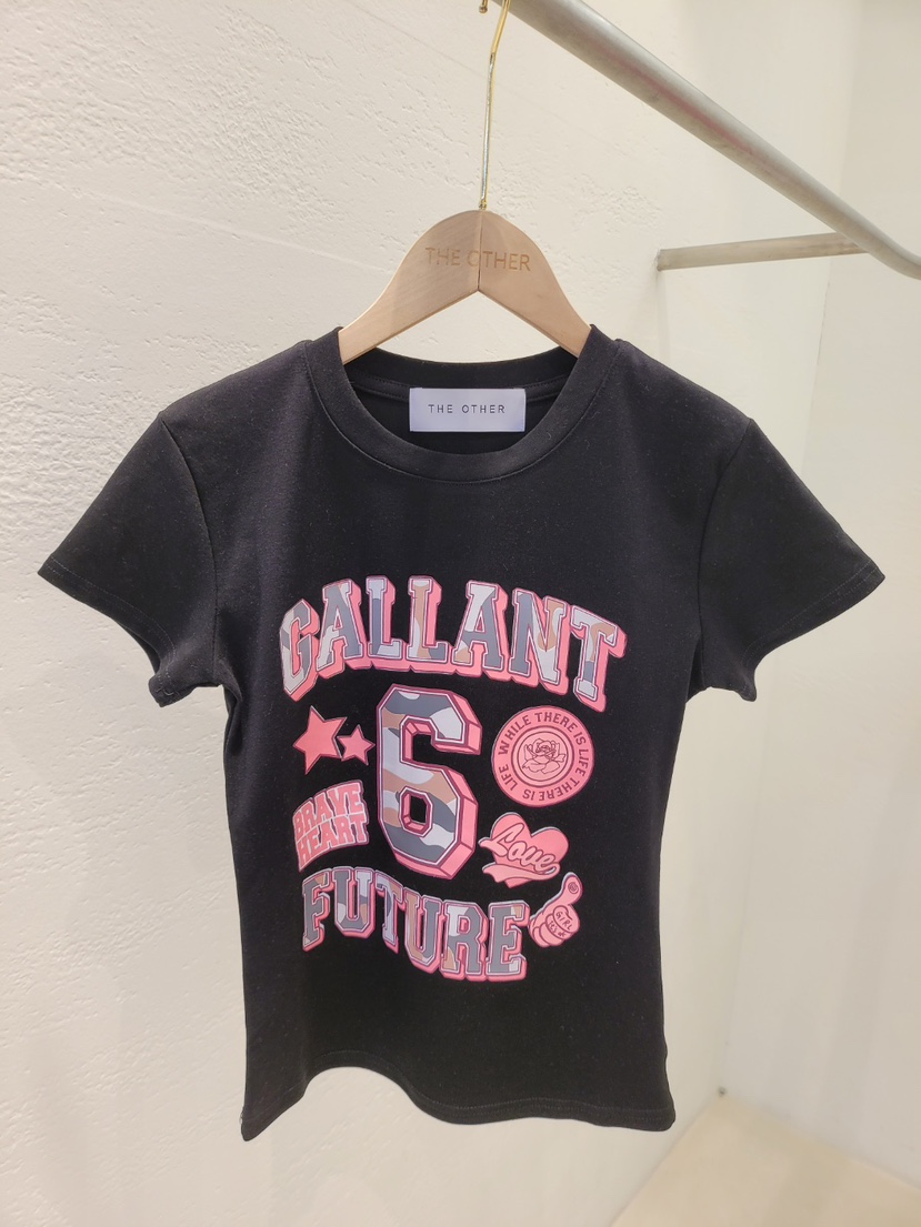 THE OTHER韓國代購女裝新款推薦休閑人氣26春夏時尚熱賣T恤THE OTHERT恤圖色3