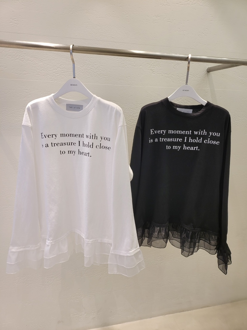 THE OTHER韓國代購女士新品26春夏熱賣人氣推薦長袖T恤褶皺THE OTHER長袖T恤