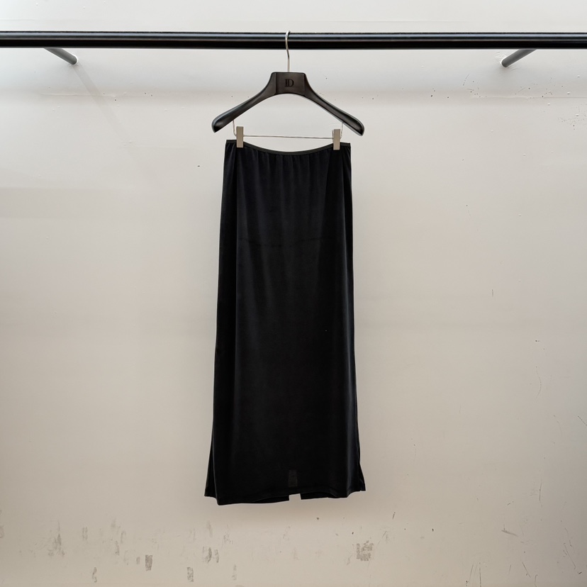 ID韓國直郵實拍女裝新品26春夏時尚推薦人氣休閑熱賣長裙ID長裙圖色4黑色