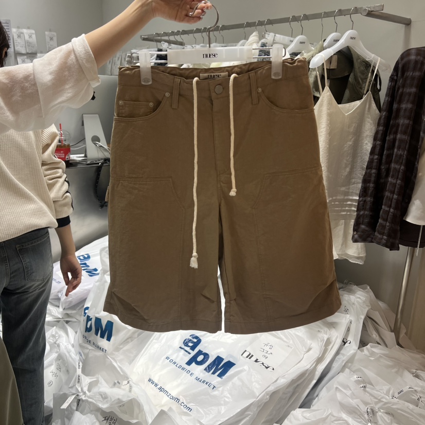 NUESE韓國代購女裝新品人氣時尚推薦熱賣26春夏職業休閑短褲NUESE短褲圖色2