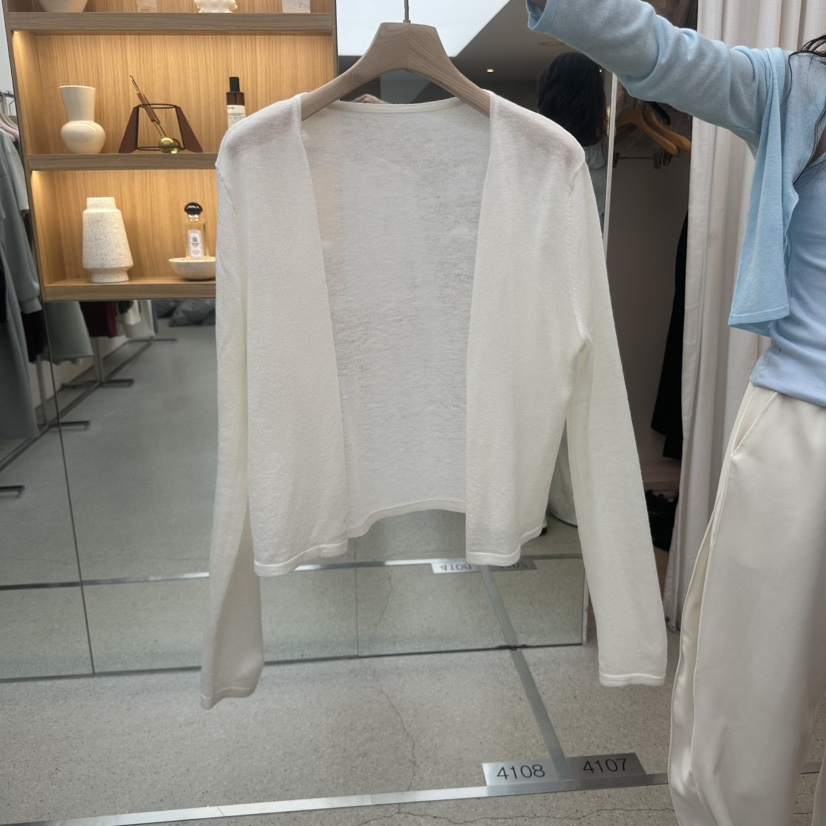 JUJU韓國直郵實拍女裝新品推薦職業時尚休閑人氣26春夏針織衫JUJU針織衫圖色5