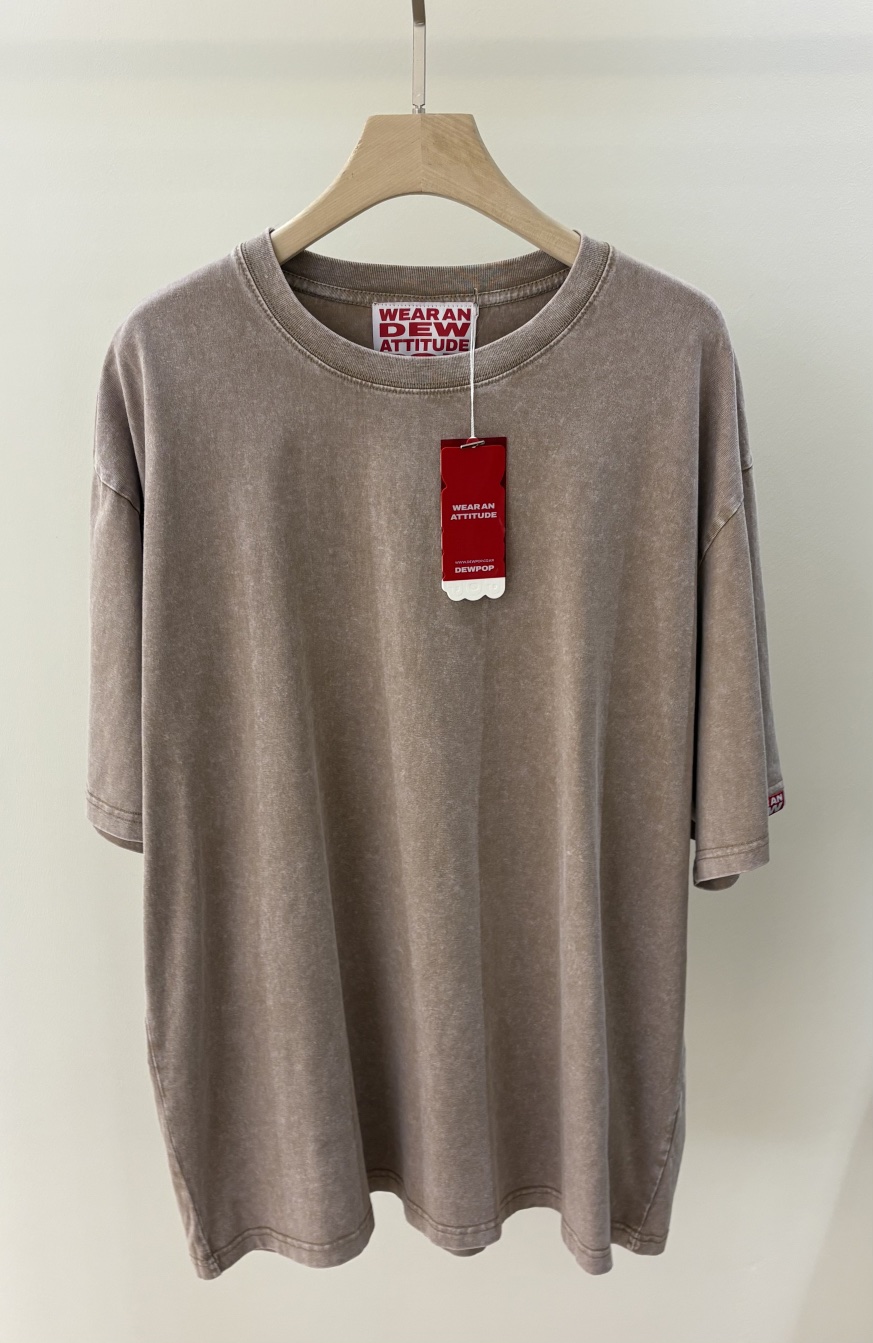 MUSHROOM-A韓國代購女裝新款時尚休閑26春夏人氣熱賣T恤MUSHROOMT恤圖色1