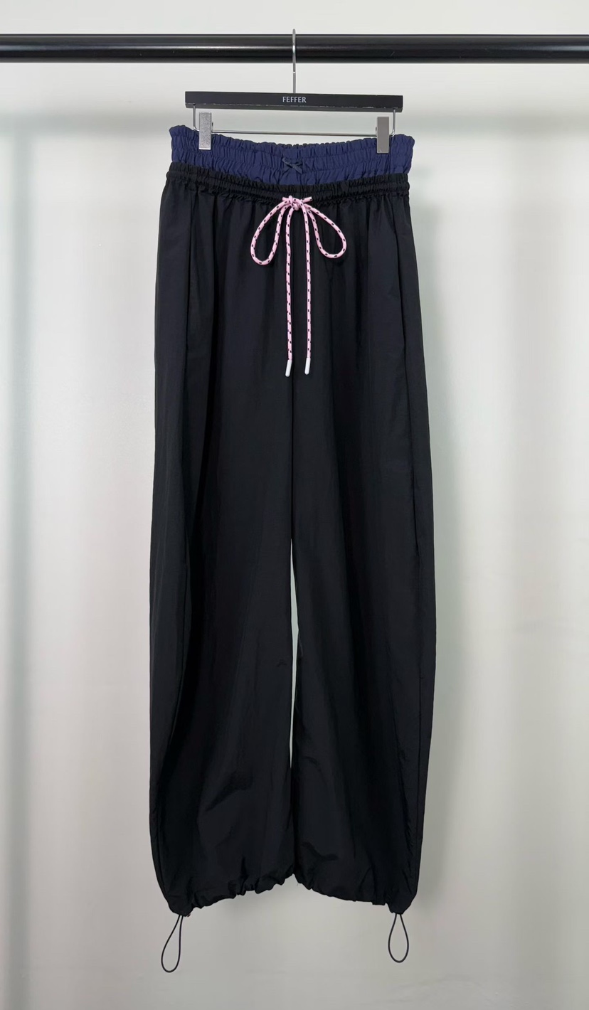 FEFFER韓國直郵實拍女士新品推薦26春夏休閑職業人氣休閑褲FEFFER休閑褲圖色2黑色