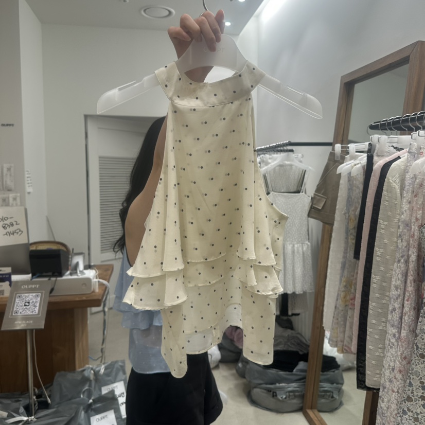 OUPPT韓國代購女裝新品時尚26春夏人氣職業休閑推薦吊帶背心OUPPT吊帶/背心圖色1