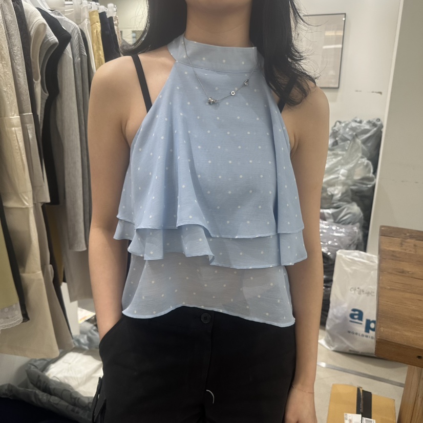 OUPPT韓國代購女裝新品時尚26春夏人氣職業休閑推薦吊帶背心OUPPT吊帶/背心圖色2