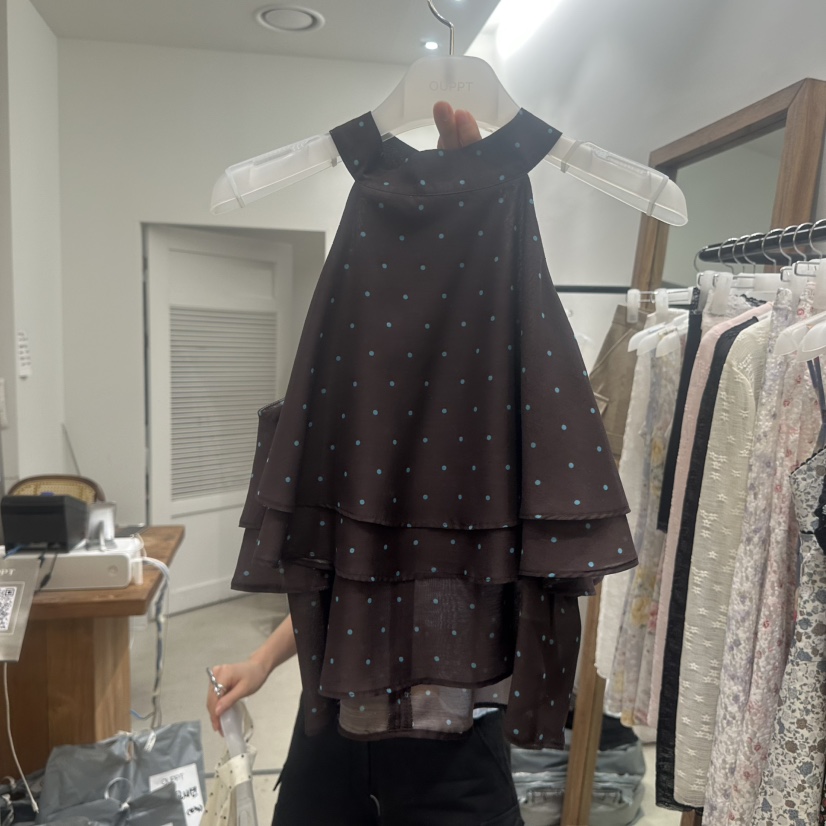 OUPPT韓國代購女裝新品時尚26春夏人氣職業休閑推薦吊帶背心OUPPT吊帶/背心圖色3