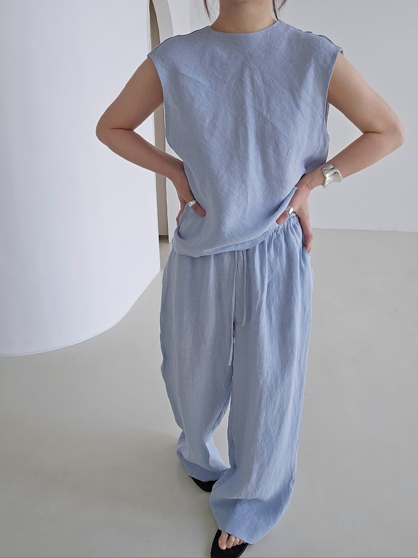 J SHOP韓國東大門代購女士新款推薦熱賣時尚吊帶背心亞麻J_SHOP吊帶/背心