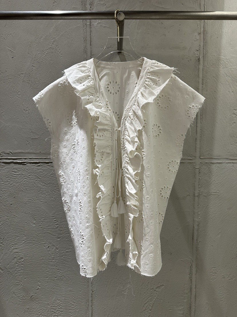 UNICO-p韓國東大門直郵女裝新品26春夏熱賣推薦馬甲褶皺UNICO馬甲圖色1