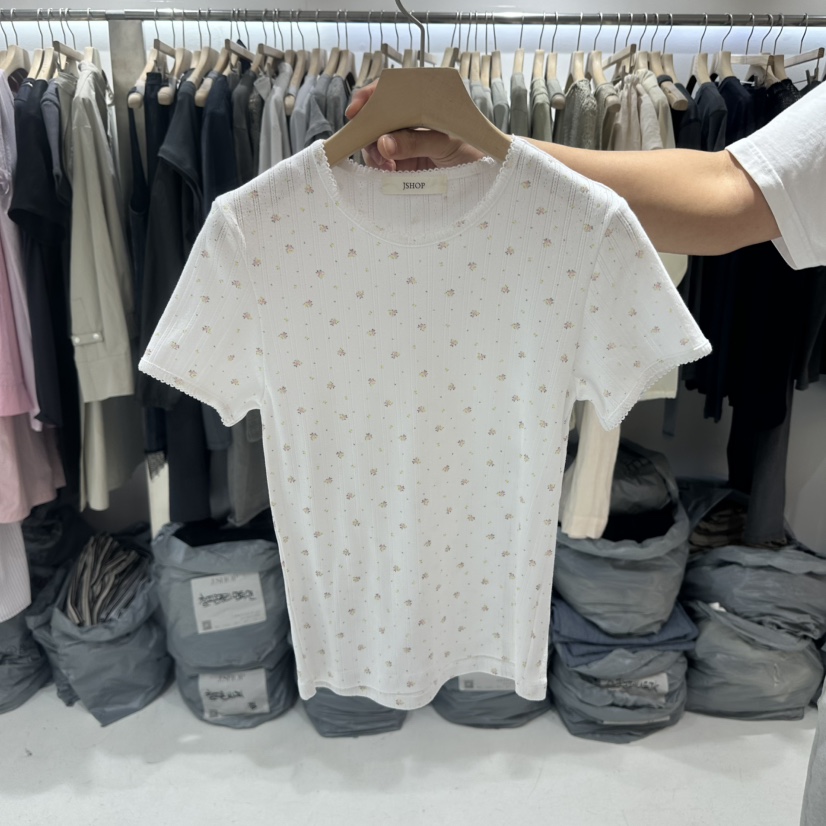 J SHOP韓國東大門代購女士新品職業推薦休閑人氣熱賣T恤J_SHOPT恤圖色1