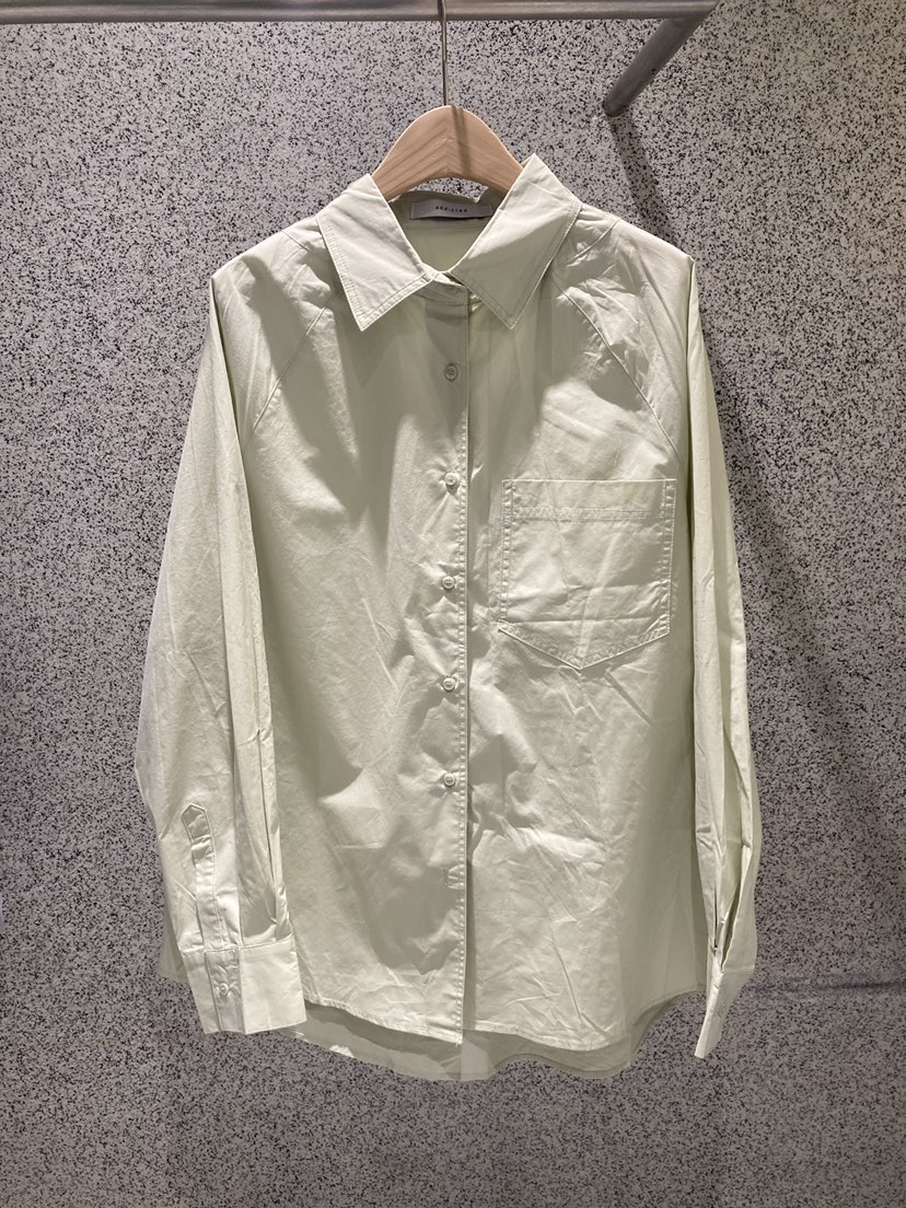 ADDICTED韓國東大門代購女裝新款熱賣26春夏襯衫蕾絲衫插肩袖ADDICTED襯衫/蕾絲衫圖色2