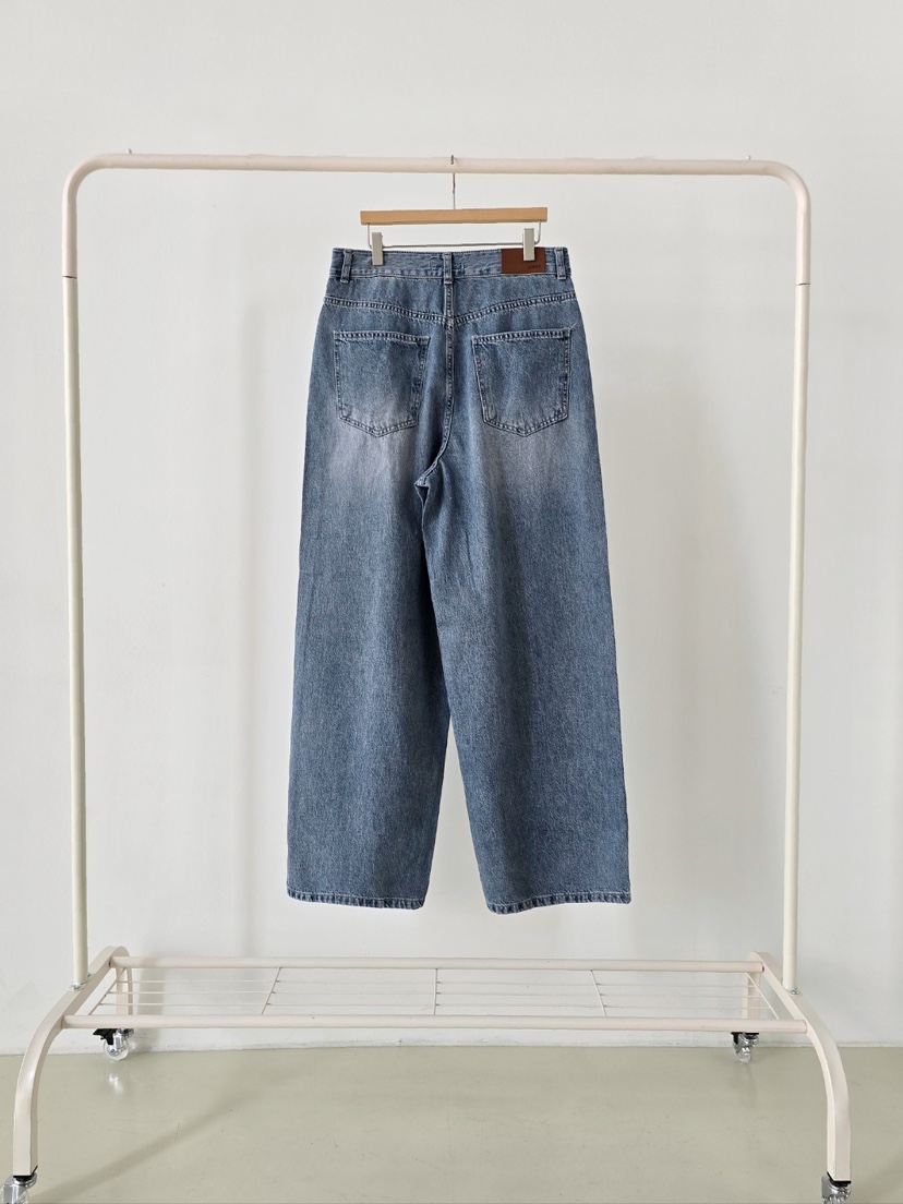 J SHOP韓國代購女士新品休閑時尚熱賣人氣26春夏推薦牛仔褲J_SHOP牛仔褲