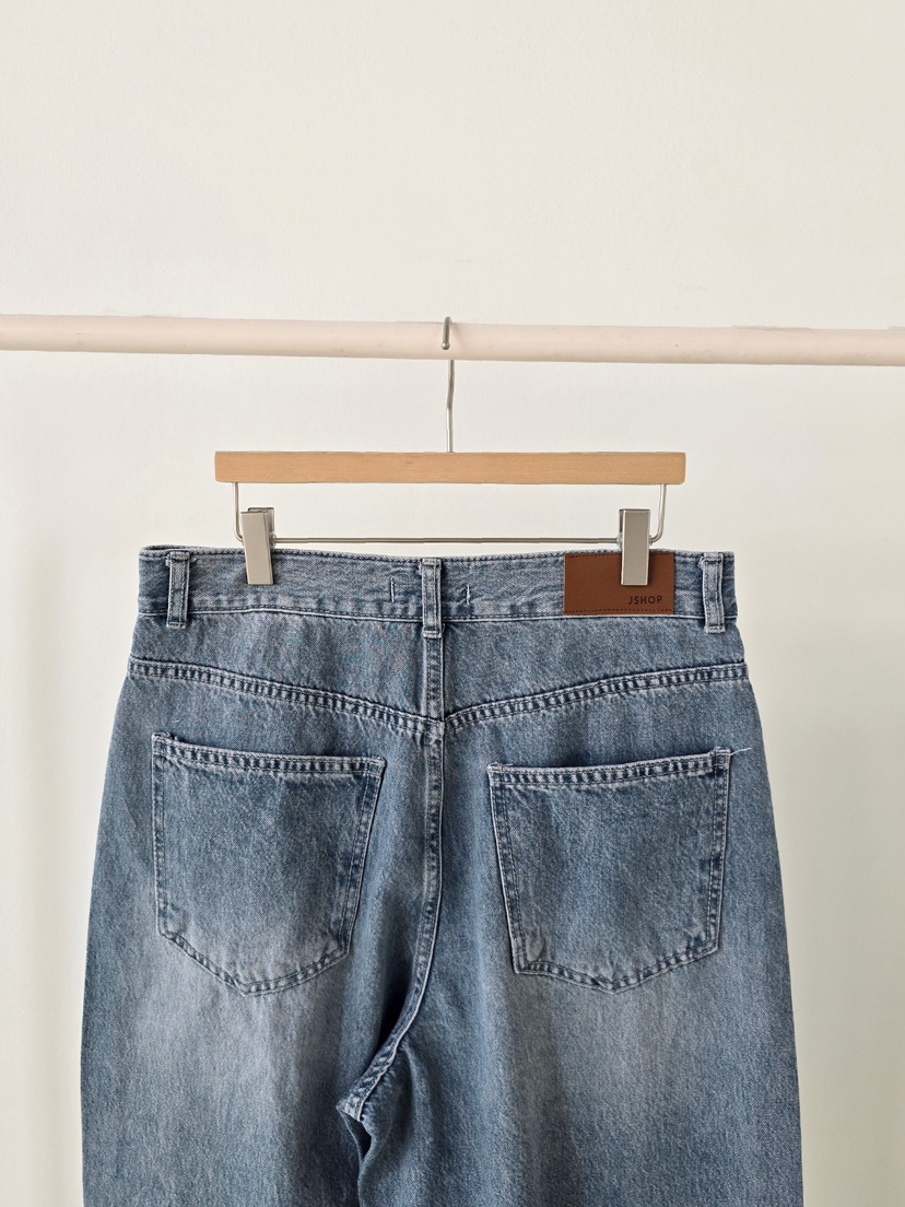 J SHOP韓國代購女士新品休閑時尚熱賣人氣26春夏推薦牛仔褲J_SHOP牛仔褲