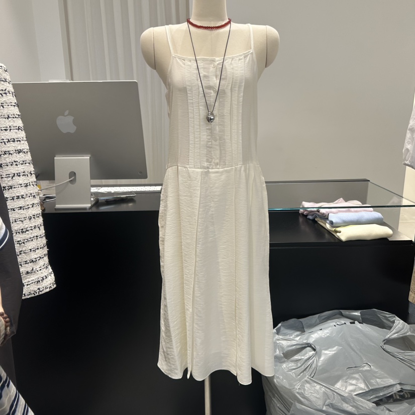 CLAFO韓國直郵女裝新款人氣26春夏休閑熱賣推薦連衣裙褶裥CLAFO連衣裙圖色2