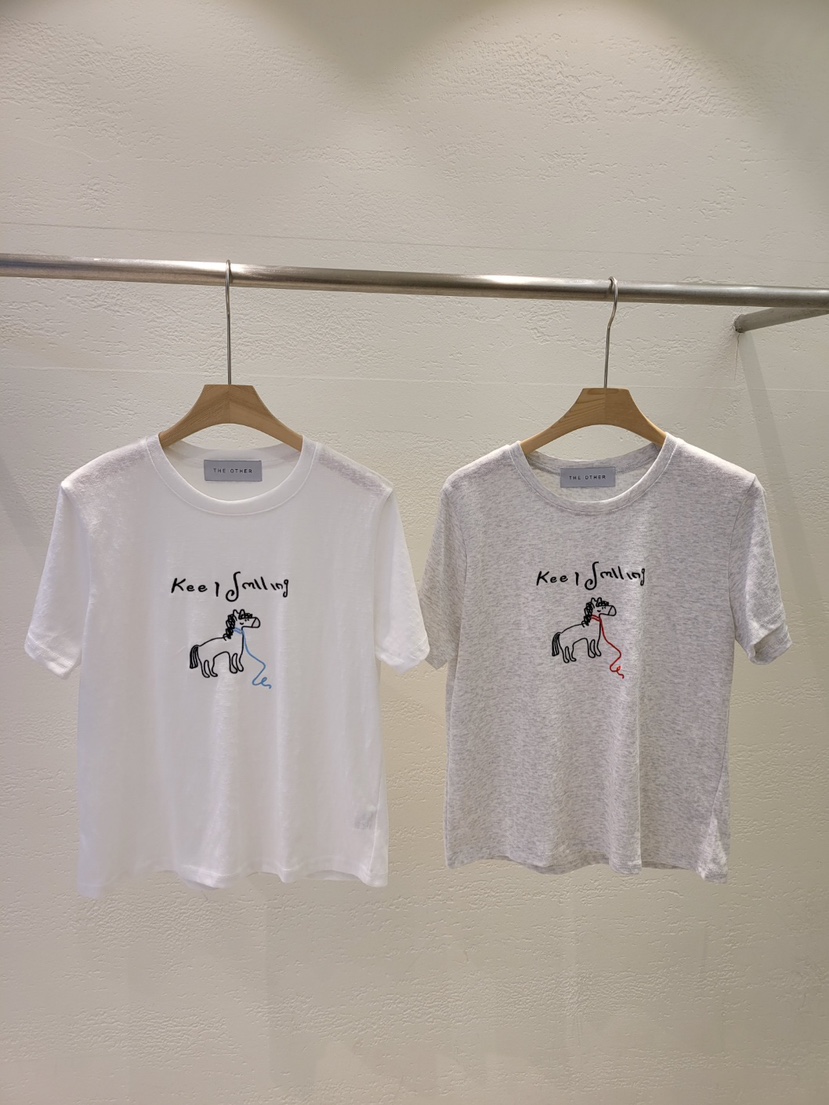 THE OTHER韓國直郵實拍女裝新品休閑時尚熱賣推薦26春夏T恤THE OTHERT恤