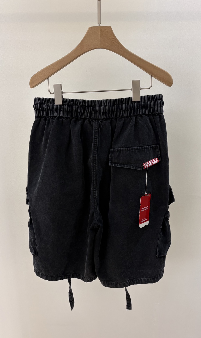 MUSHROOM-A韓國東大門代購女士新品職業熱賣26春夏短褲工裝MUSHROOM短褲