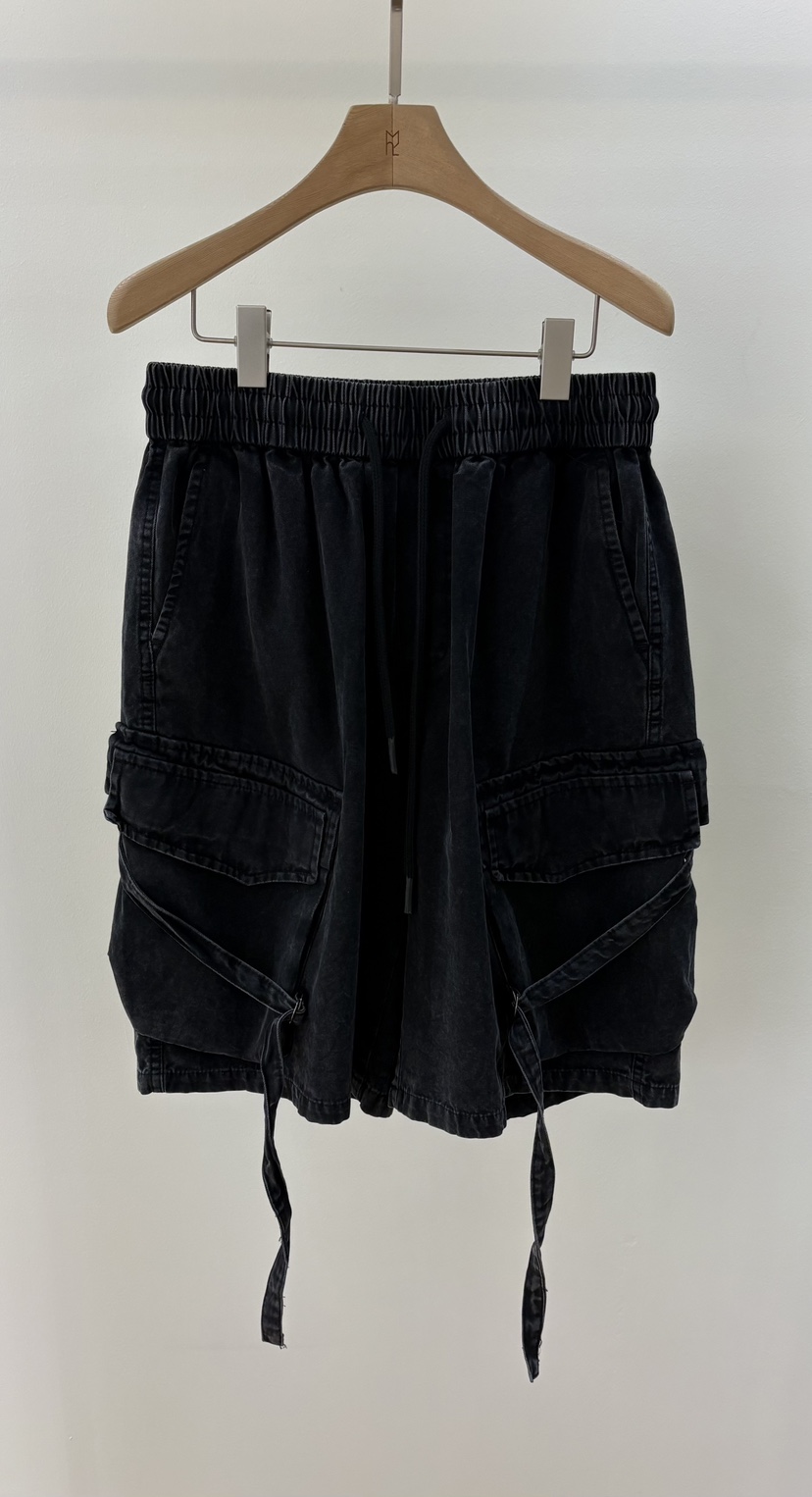 MUSHROOM-A韓國東大門代購女士新品職業熱賣26春夏短褲工裝MUSHROOM短褲圖色2