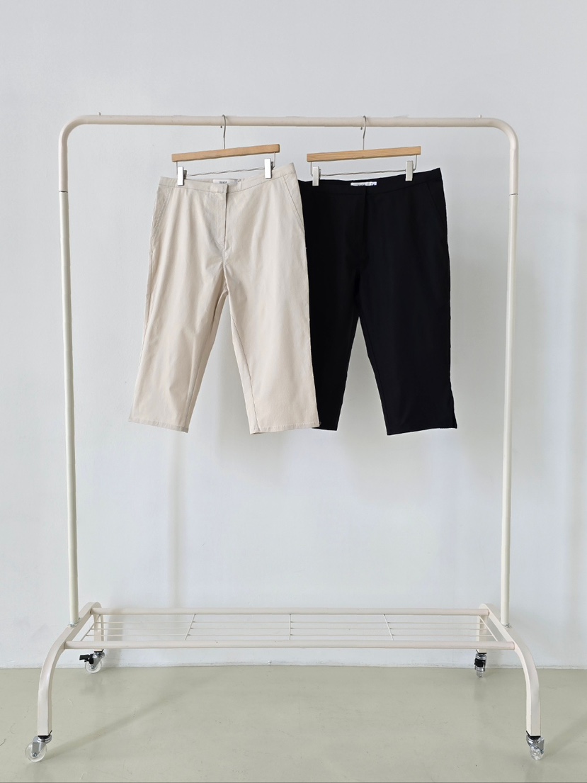 J SHOP韓國東大門直郵女士新款職業熱賣人氣短褲七分褲棉質J_SHOP短褲