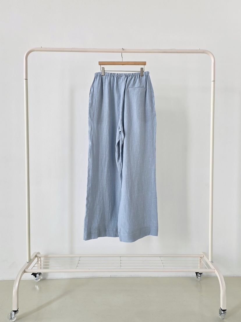 J SHOP韓國代購女裝新款人氣職業推薦時尚熱賣休閑褲亞麻J_SHOP休閑褲