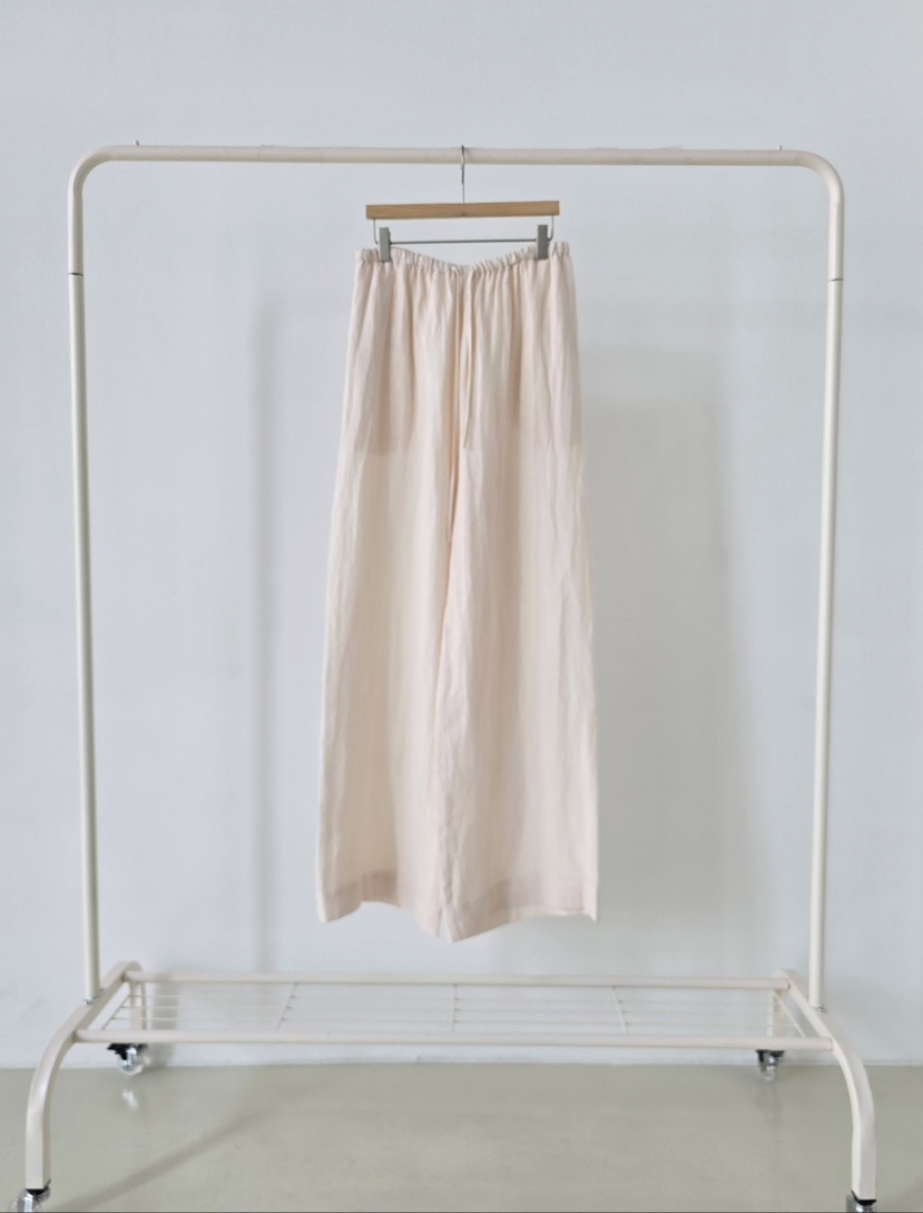 J SHOP韓國代購女裝新款人氣職業推薦時尚熱賣休閑褲亞麻J_SHOP休閑褲圖色3