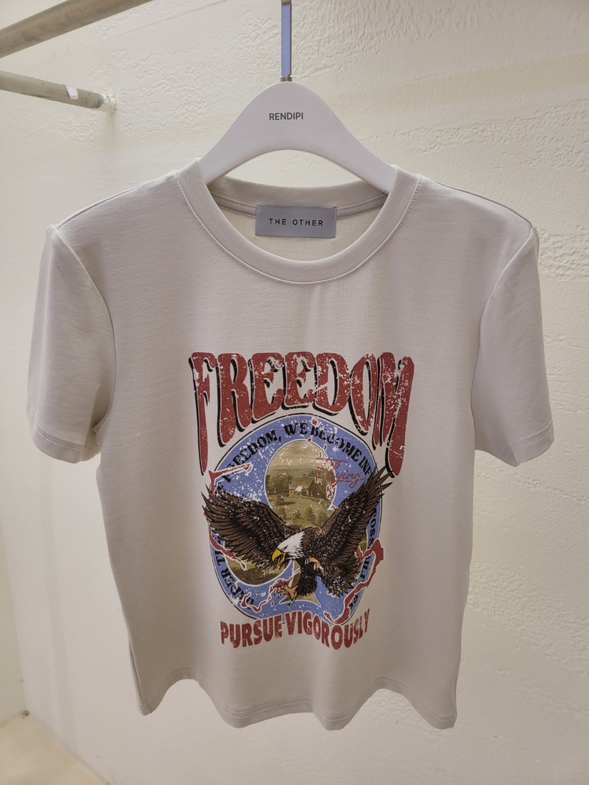 THE OTHER韓國代購女裝新款職業人氣時尚26春夏休閑熱賣T恤THE OTHERT恤圖色1