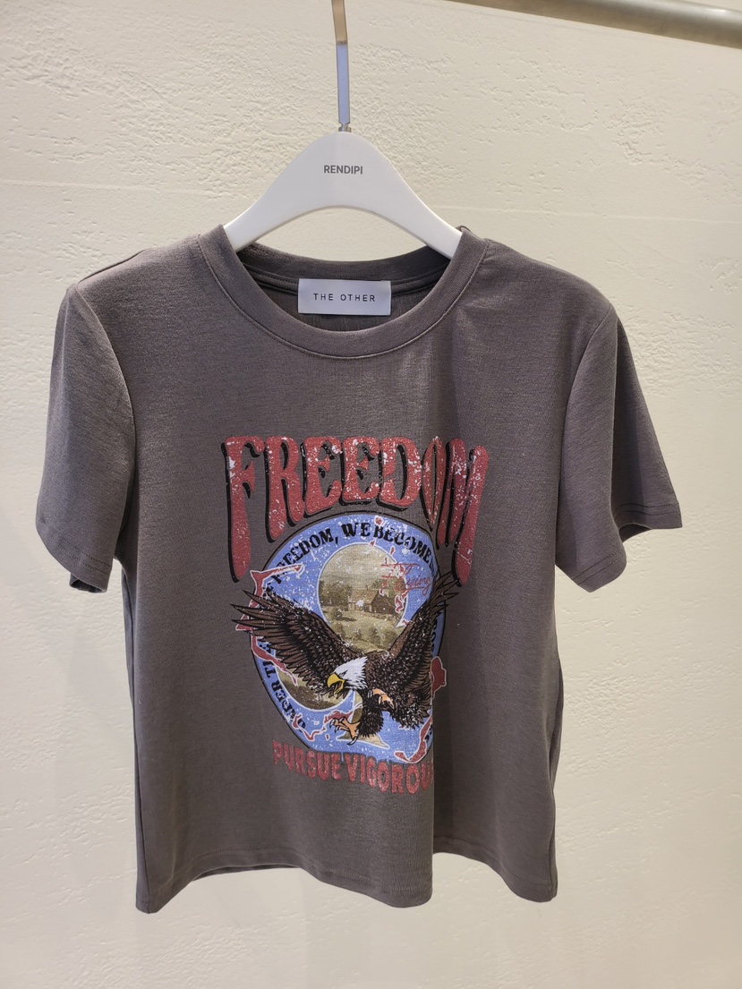 THE OTHER韓國代購女裝新款職業人氣時尚26春夏休閑熱賣T恤THE OTHERT恤圖色2