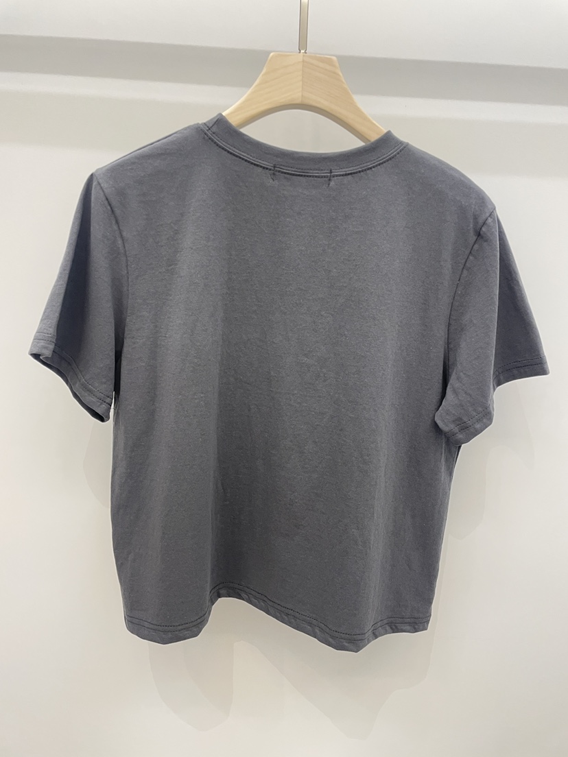 NYLON韓國直郵實拍女裝新款職業時尚人氣26春夏熱賣T恤鵝NYLONT恤