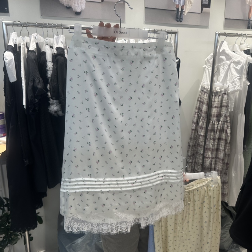 OLI SEOUL韓國東大門直郵女士新款熱賣職業時尚26春夏長裙OLI SEOUL長裙圖色3